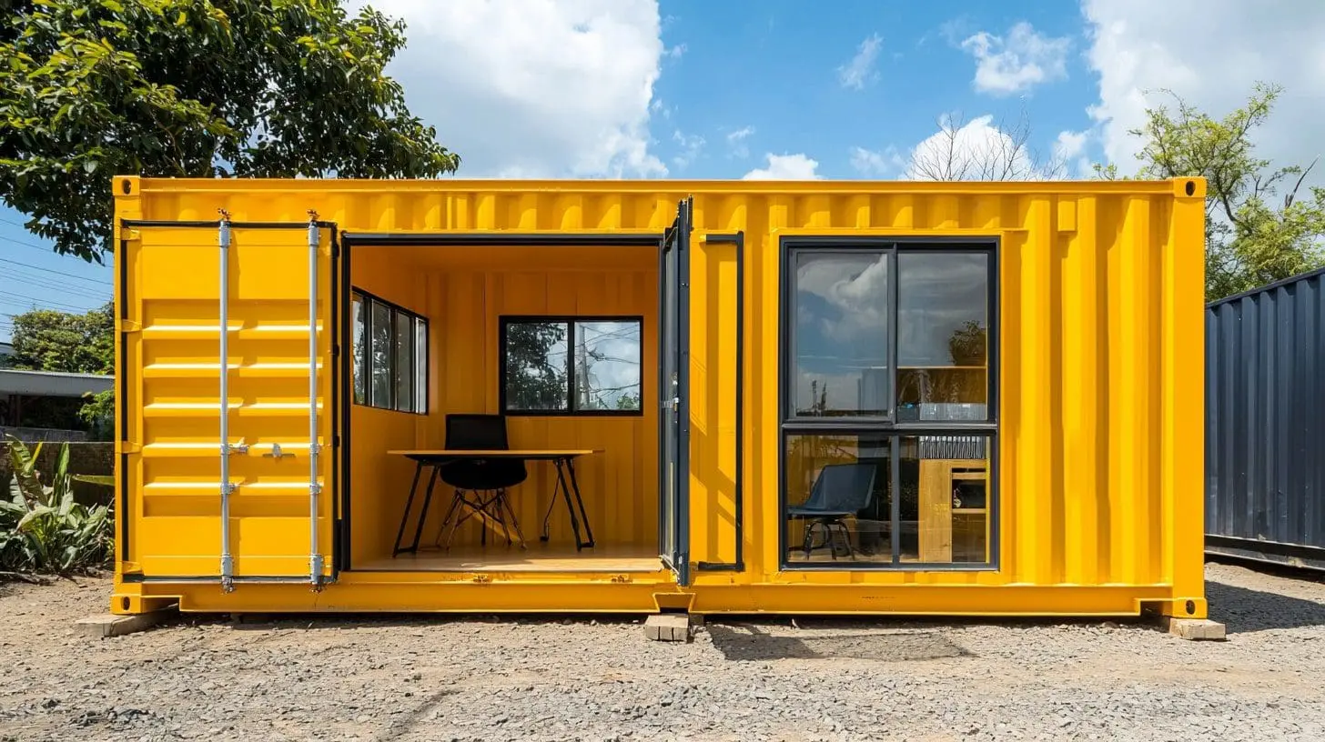 Porta Cabin - Portable office cabin for construction sites and commercial use